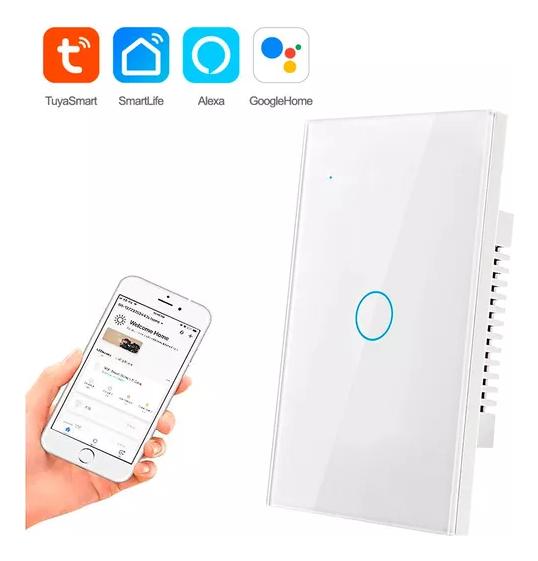 Tecla Smart Tactil Wifi Inteligente 3 Luz Alexa Siri Google. — imagen 3