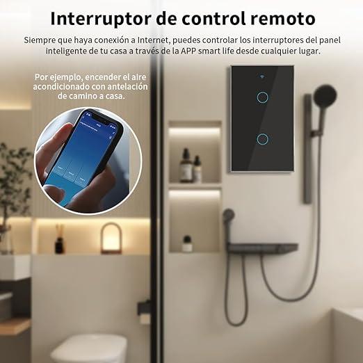 Tecla Smart Tactil Wifi Inteligente 4 Luz Alexa Siri Google. — imagen 8