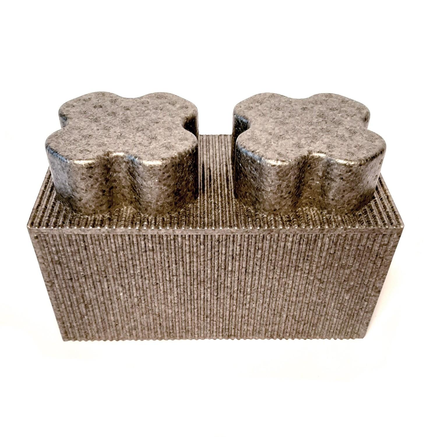 Bloque Grande Blocket 30x15x15 cm Negro. Encastre — imagen 1